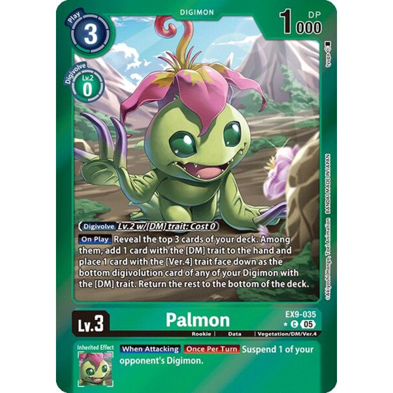 Palmon [EX9-035] (Limited Foil) [Versus Monsters]