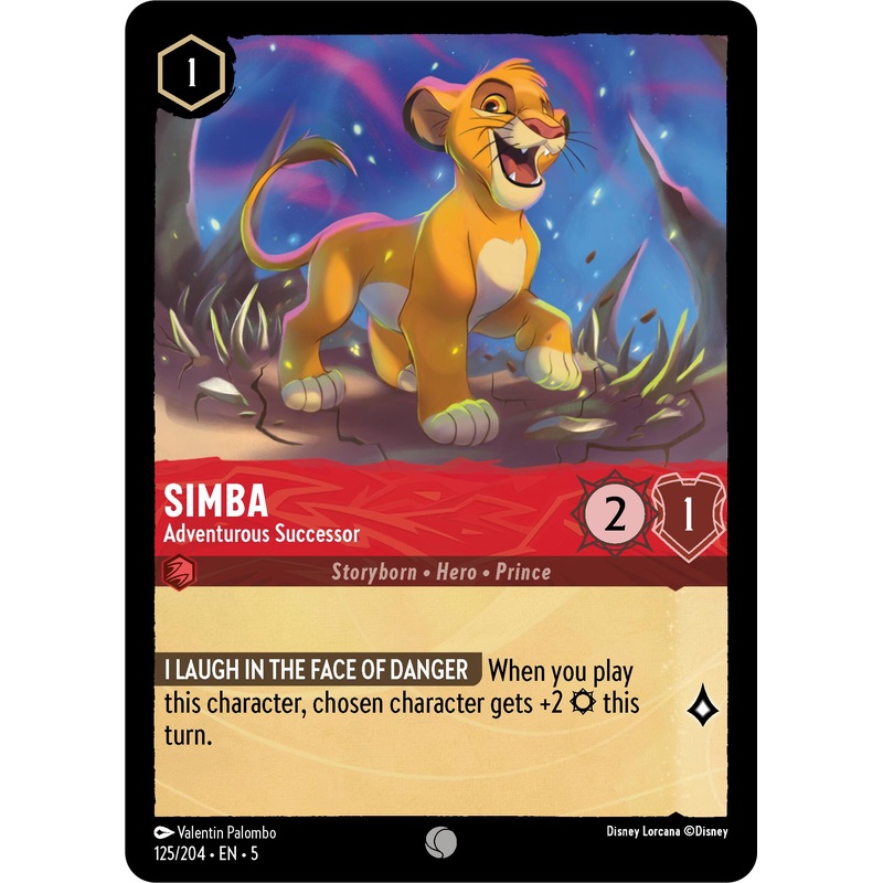 Simba – Adventurous Successor (125/204) [Shimmering Skies]