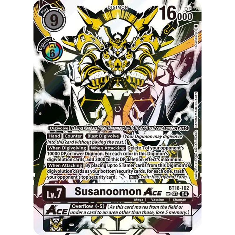 Susanoomon ACE [BT18-102] (Textured) [Release Special Booster Ver.2.0]
