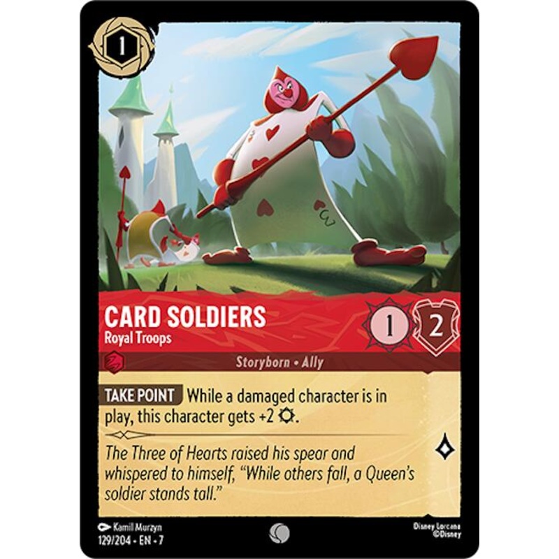 Card Soldiers – Royal Troops (129/204) [Archazia’s Island]