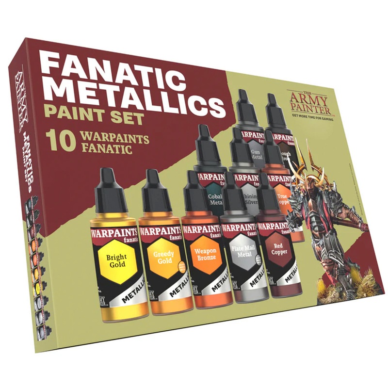 Army Painter – Warpaints Fanatic: Metallics Paint Set