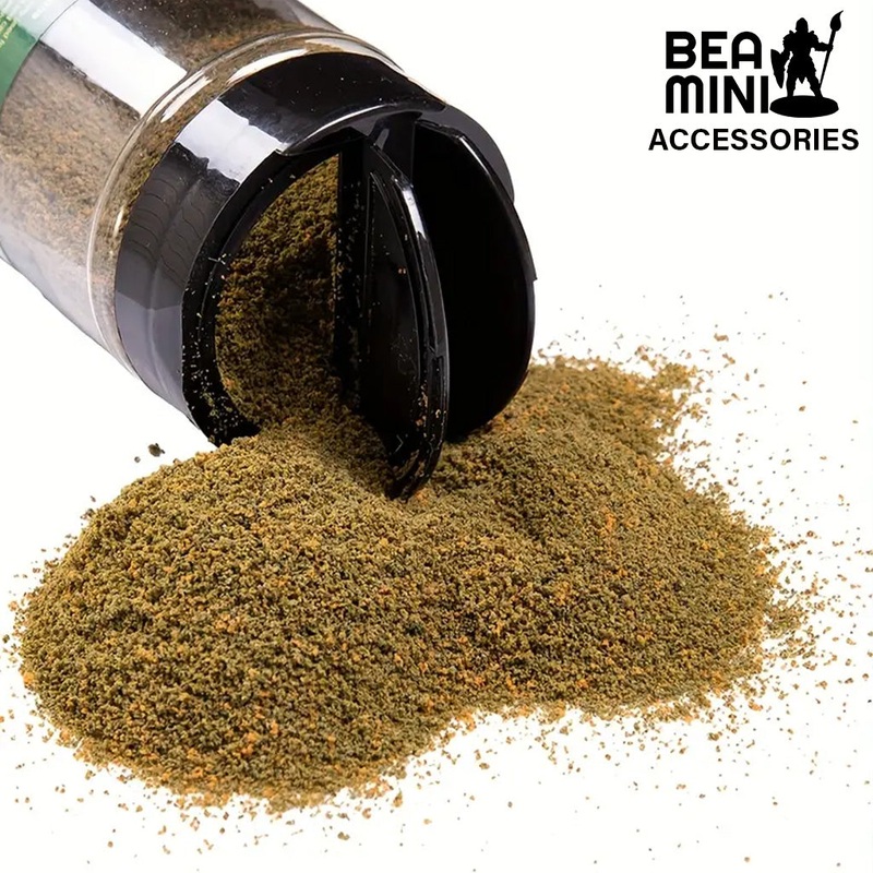 Bea Mini Basing Flock –  Mixed Earth 500ml Sowing Bottle