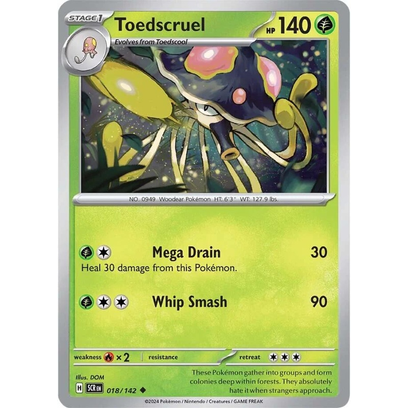 Toedscruel (018/142) [Scarlet & Violet: Stellar Crown]