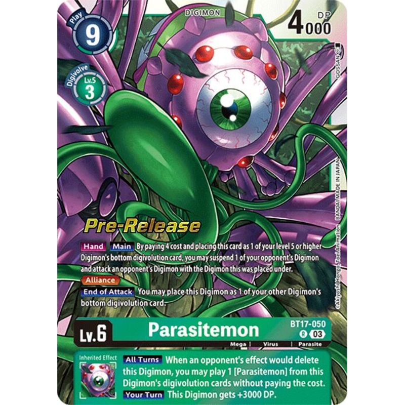 Parasitemon [BT17-050] [Secret Crisis Pre-Release Cards]