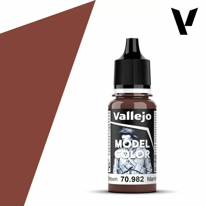 Vallejo Model Colour – Cavalry Brown (Single Bottle 18ml)