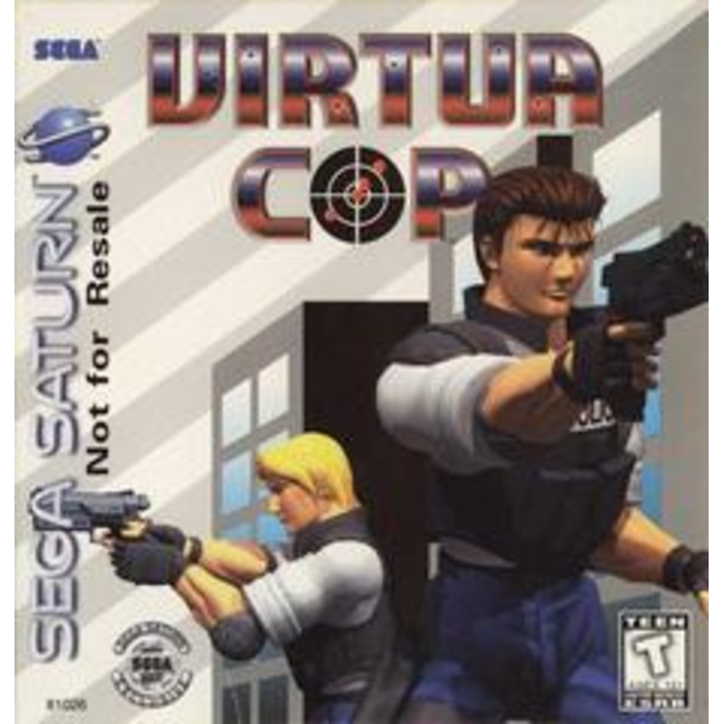 Virtua Cop [Not For Resale] – Sega Saturn