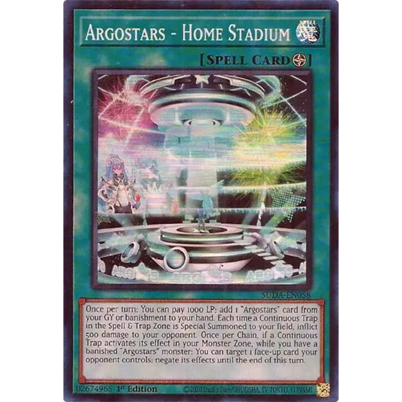 Argostars – Home Stadium [SUDA-EN058] Super Rare