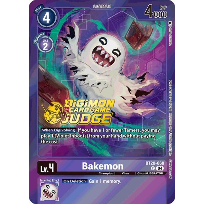 Bakemon [BT20-068] (Judge Pack 2025 Wave 1) [Release Special Booster Ver.2.5 Promos]