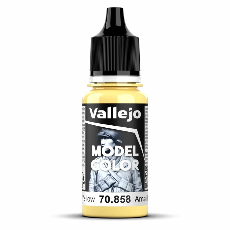 Vallejo Model Colour – Ice Yellow Paint (Single Bottle 18ml)