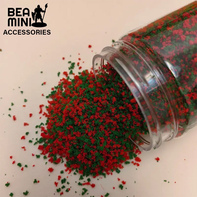 Bea Mini Basing Flock – Mixed Red