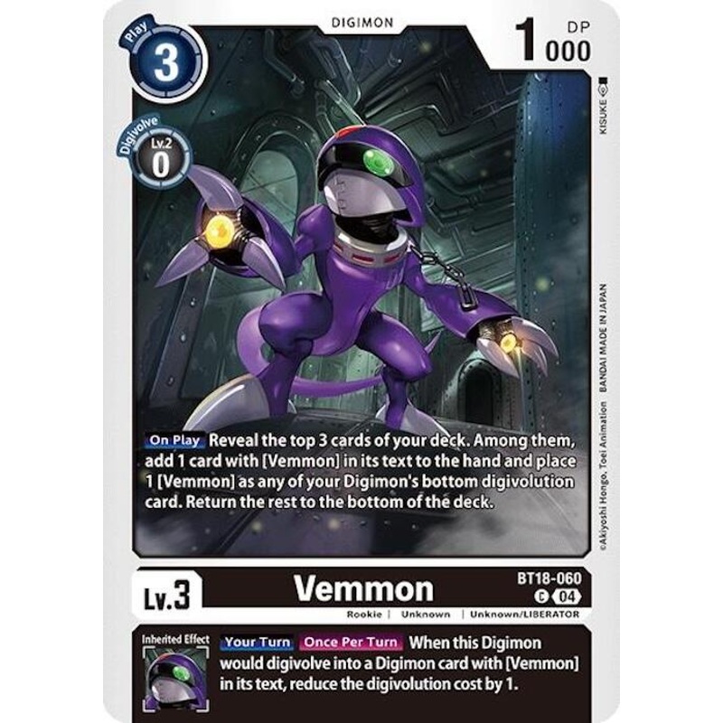Vemmon [BT18-060] [Release Special Booster Ver.2.0]