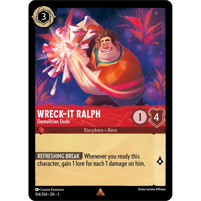 Wreck-It Ralph – Demolition Dude (104/204) [Shimmering Skies]