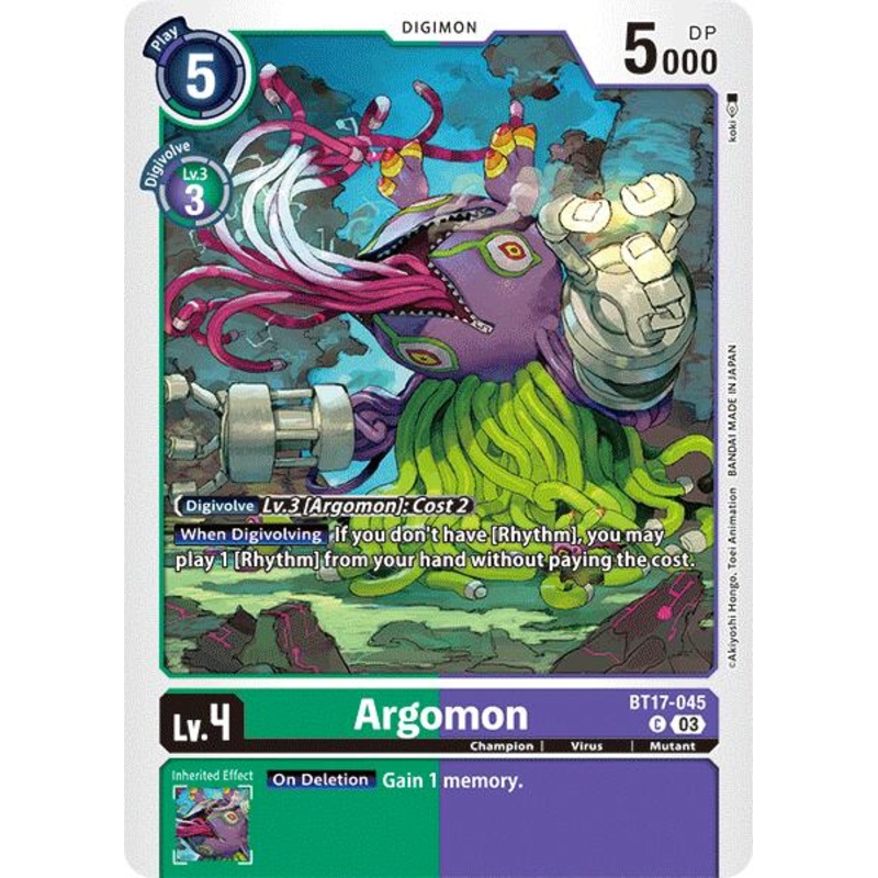 Argomon [BT17-045] – BT17-045 [Secret Crisis]