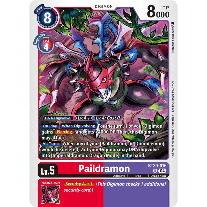 Paildramon [BT20-016] [Release Special Booster Ver.2.5]