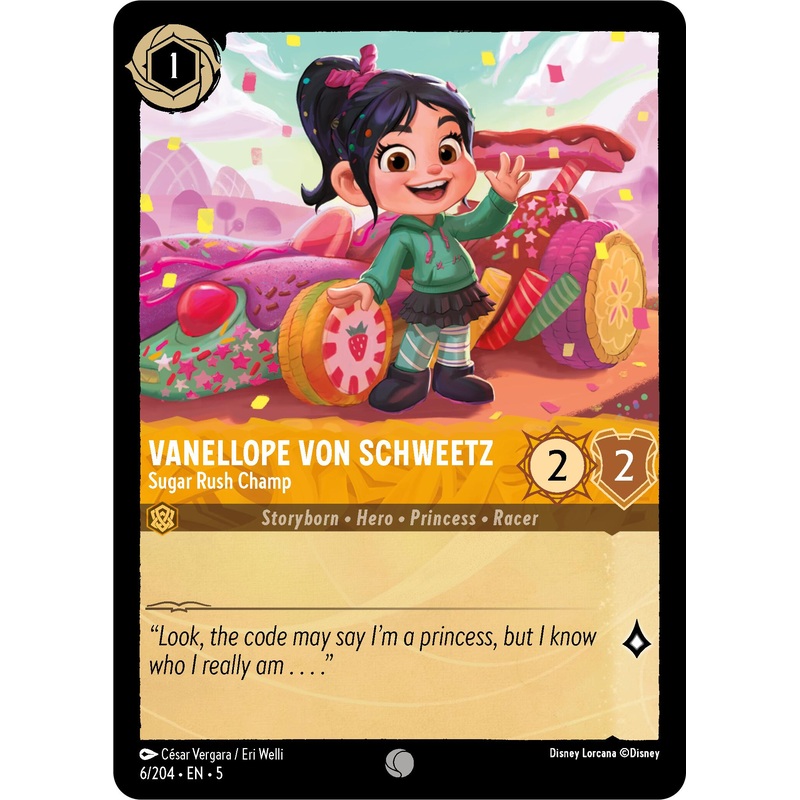 Vanellope von Schweetz – Sugar Rush Champ (6/204) [Shimmering Skies]