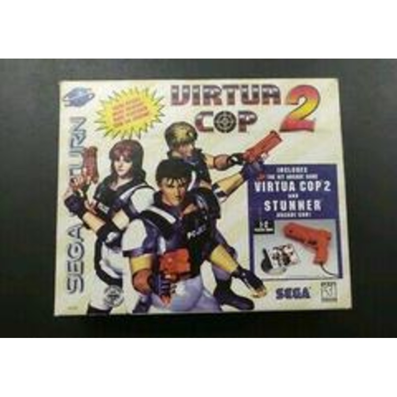 Virtua Cop 2 [Gun Bundle] – Sega Saturn