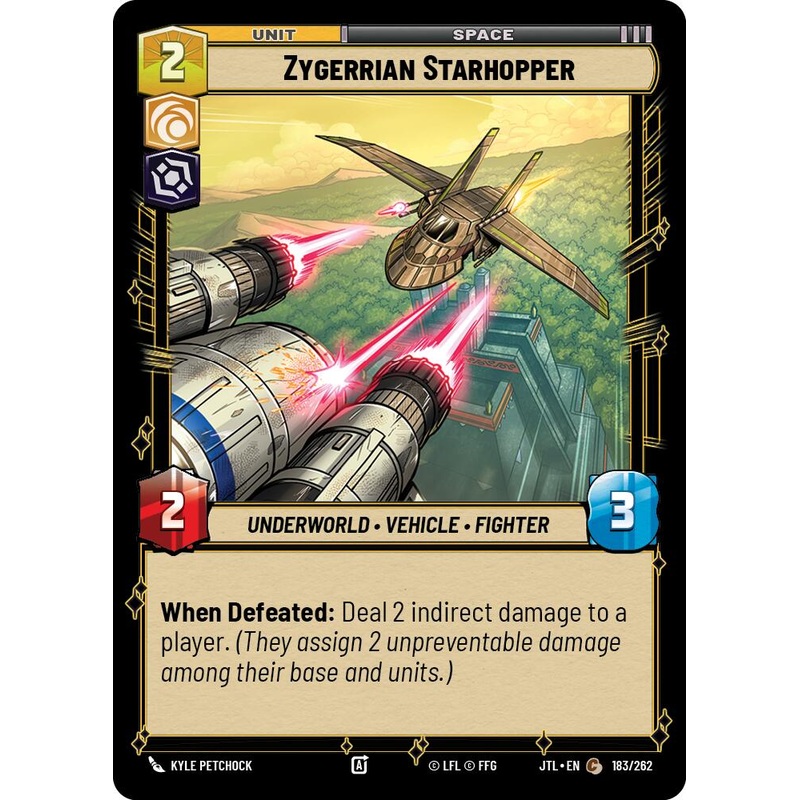 Zygerrian Starhopper (183/262) (183/257) [Jump to Lightspeed]