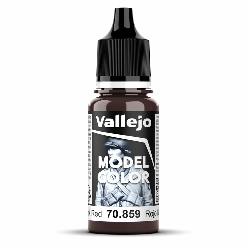 Vallejo Model Colour – Black Red Paint (Single Bottle 18ml)