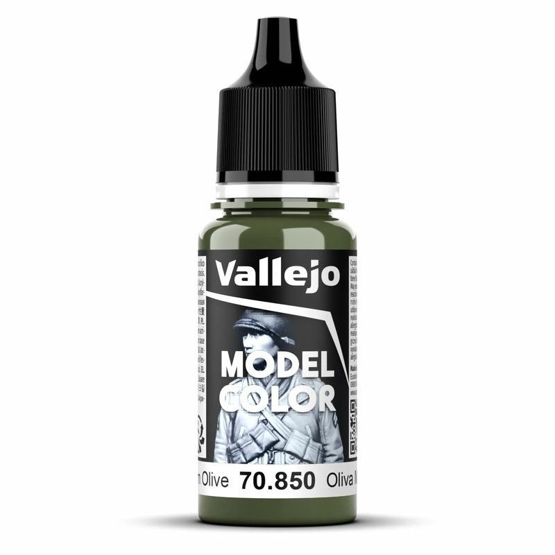 Vallejo Model Colour – Medium Olive (Single Bottle 18ml)
