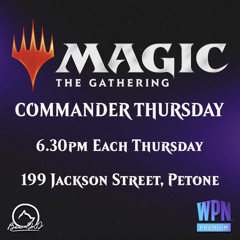 Commander Thursday 3/10/24 ticket