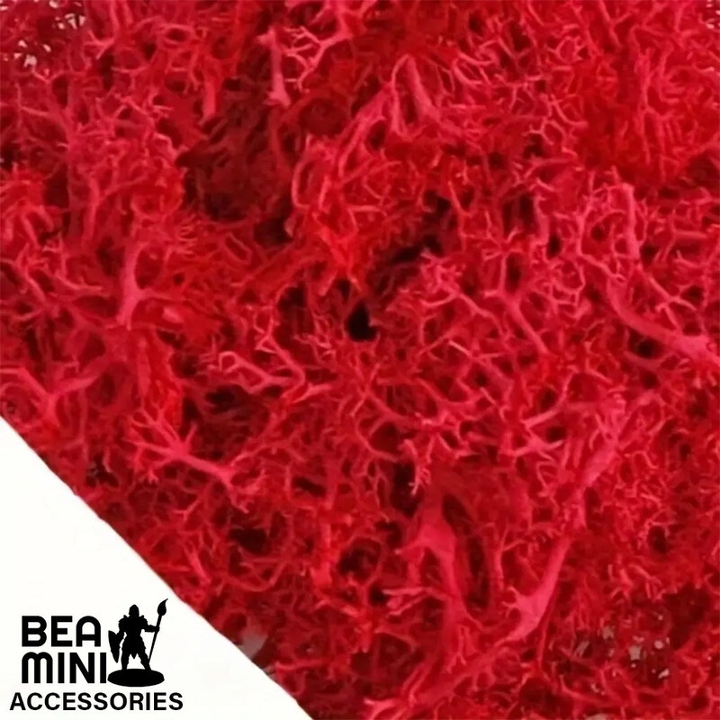 Bea Mini Basing Flock – Shrub Sponge (Red)