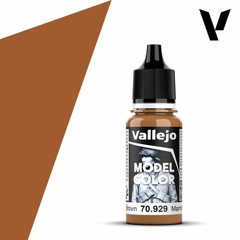Vallejo Model Colour – Light Brown (Single Bottle 18ml)