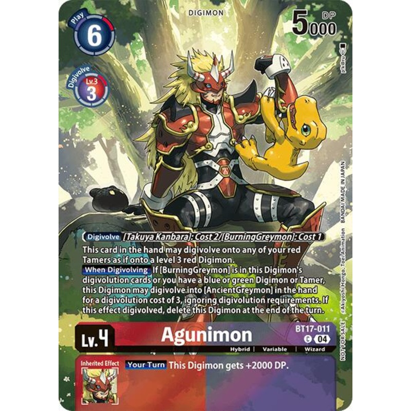 Agunimon [BT17-011] (Legend Pack 2024 Box Topper) [Chain of Liberation]