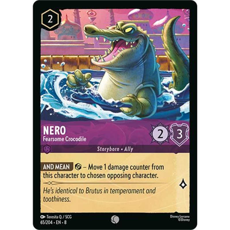 Nero – Fearsome Crocodile (65/204) [Reign of Jafar]