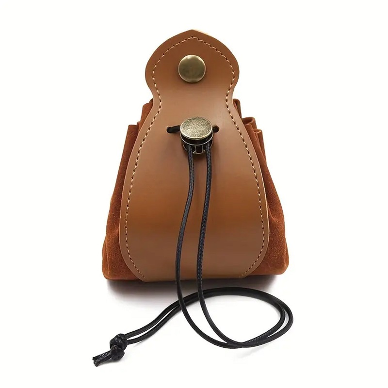 The Prepared Ranger – 2-in-1 Drawstring Leather Dice Bag & Dice Tray
