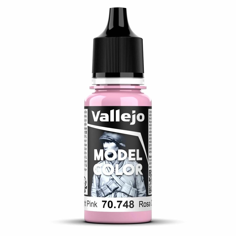 Vallejo Model Colour – Light Pink (Single Bottle 18ml)