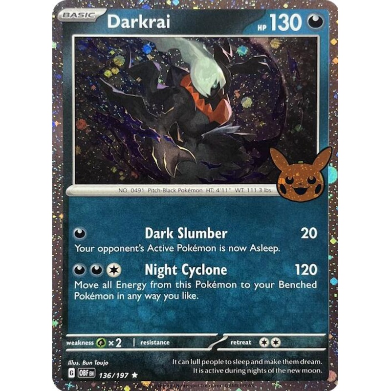 Darkrai (136/197) (Cosmos Holo) [Trick or Trade 2024]