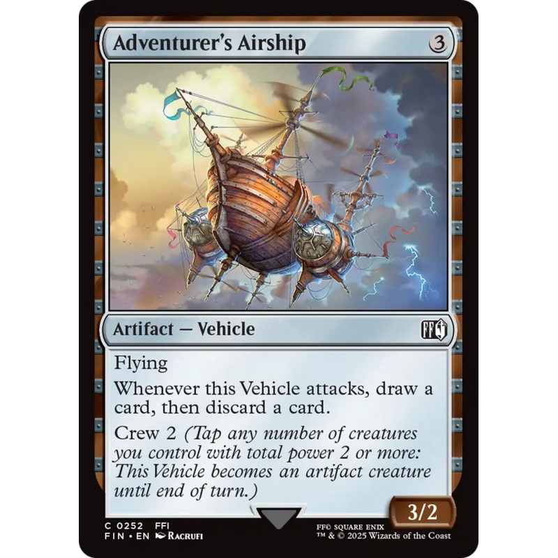 Adventurer’s Airship [FINAL FANTASY]