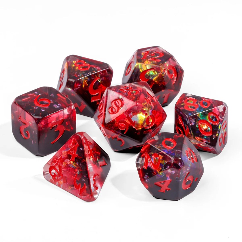 Die Hard Dice 7pc RPG Dice Set – Dread