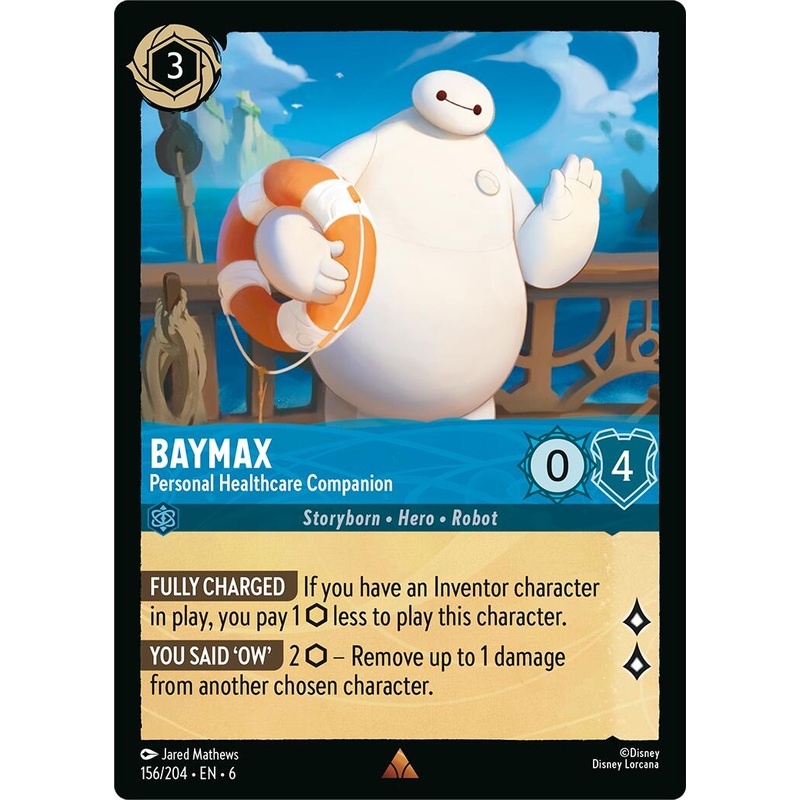 Baymax – Personal Healthcare Companion (156/204) [Azurite Sea]