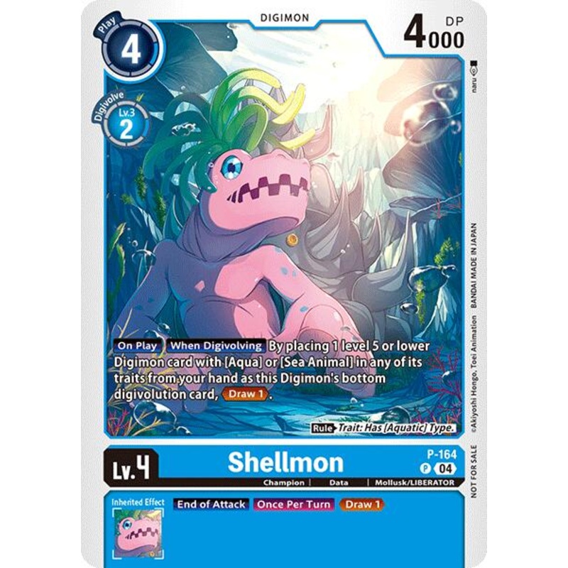 Shellmon [P-164] (Store Tournament 2025 Vo.1 Participation Pack) [Promotional Cards]