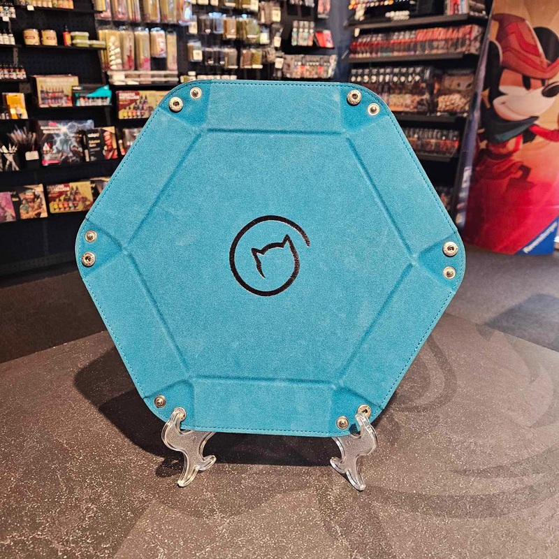 Bea Games Hexagon Dice Tray  – Light Blue