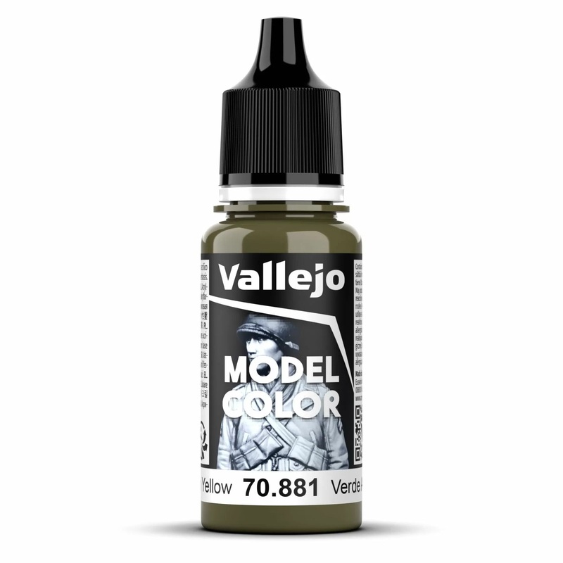 Vallejo Model Colour – Green Yellow Paint (Single Bottle 18ml)