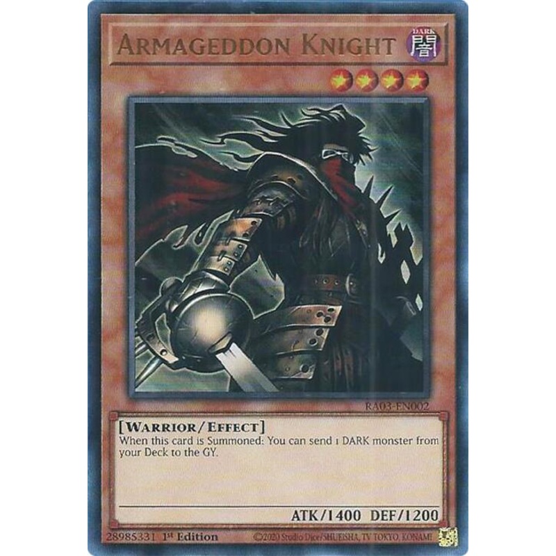 Armageddon Knight (UR) [RA03-EN002] Ultra Rare
