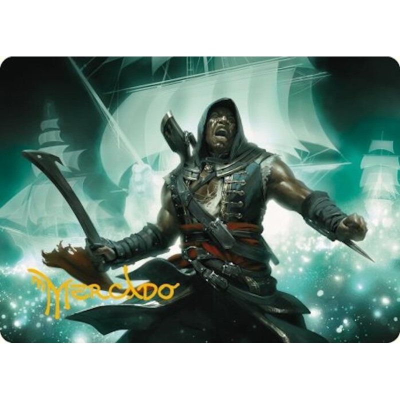 Adewale, Breaker of Chains Art Card (Gold-Stamped Signature) [Assassin’s Creed Art Series]
