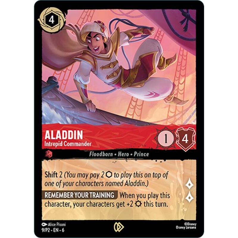 Aladdin – Intrepid Commander (9) [Promo Cards]