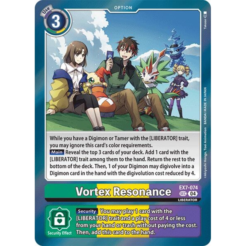 Vortex Resonance [EX7-074] [Digimon LIBERATOR]