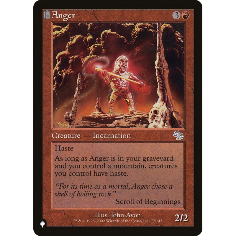 Anger (JUD) [The List]