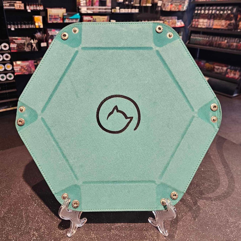 Bea Games Hexagon Dice Tray  – Light Green