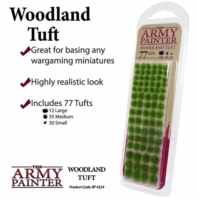 Army Painter Basing Tufts – Woodland Tuft