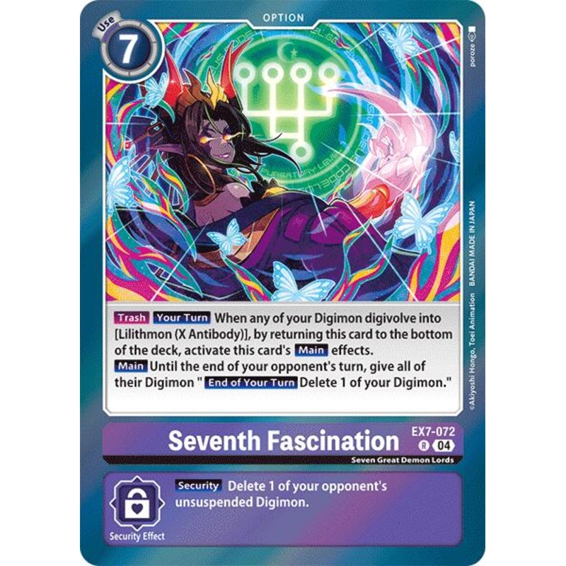 Seventh Fascination [EX7-072] [Digimon LIBERATOR]