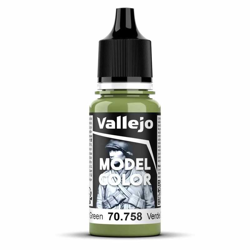 Vallejo Model Colour – Bright Green (Single Bottle 18ml)