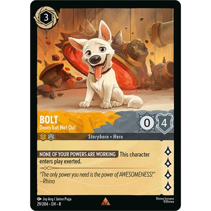 Bolt – Down but Not Out (29/204) [Reign of Jafar]
