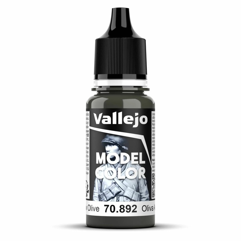 Vallejo – Model Colour – Yellow Olive (Single Bottle 18ml)
