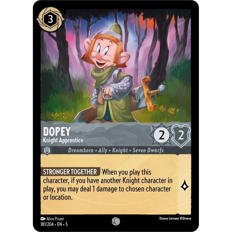 Dopey – Knight Apprentice (181/204) [Shimmering Skies]
