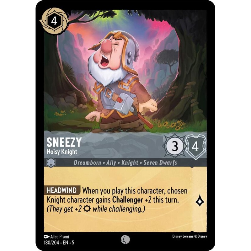 Sneezy – Noisy Knight (180/204) [Shimmering Skies]